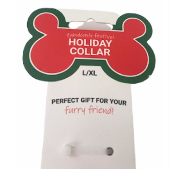 New Plaid Dog Collar & Bow Tie L/XL - Picture 7 of 7